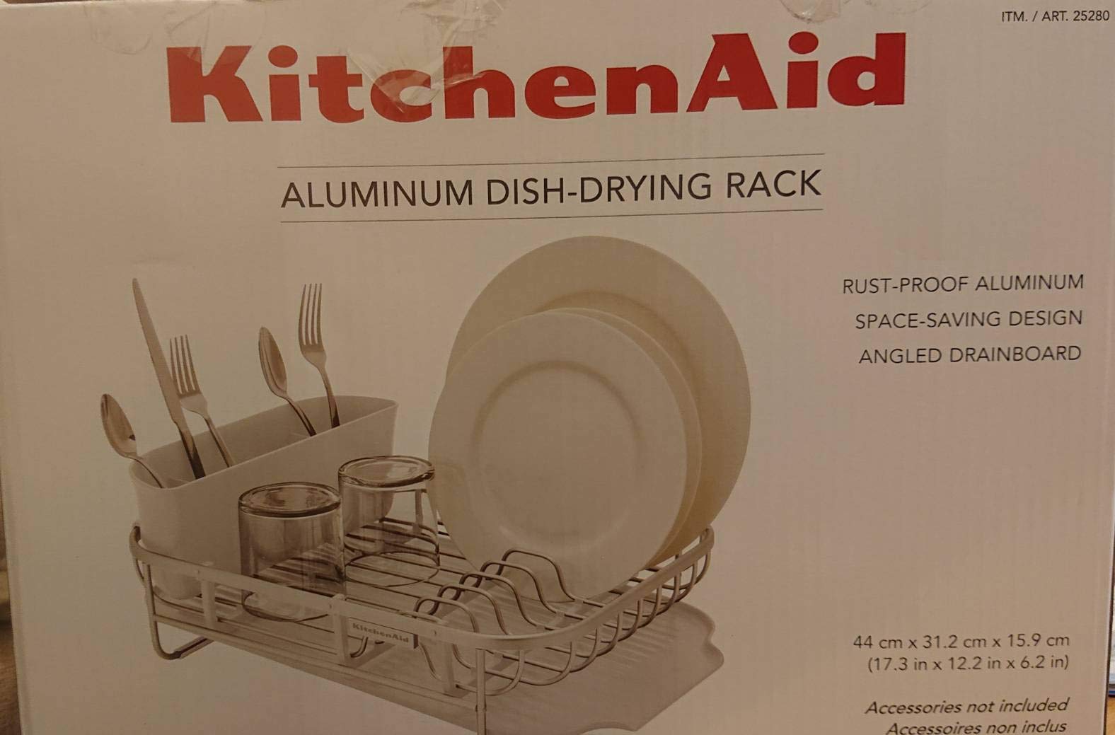Amazon｜KITCHENEAID キッチンエイド アルミディッシュラック シルバー