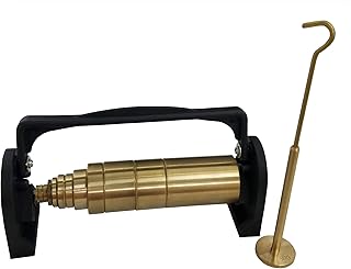 GSC International 14009 Slotted Weight Set, Brass, Twelve-Piece