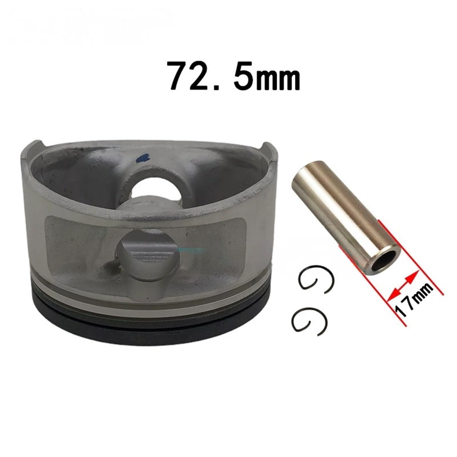 Części zamienne do silnika zestaw cylindrów motocyklowych 72.5mm pin 17mm dla Yamaha LINHAI LH300 LH173MN Majesty 300 YP300 YP 300 300cc ATV