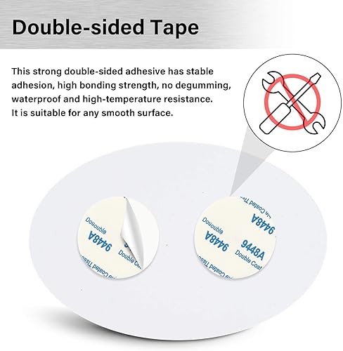 Miniatura 4 de CARGEN Paquete de 2 calcomanías ovaladas con texto en inglés Kindly Remove Your Shoes Please Take Off Your Shoes No Shoes