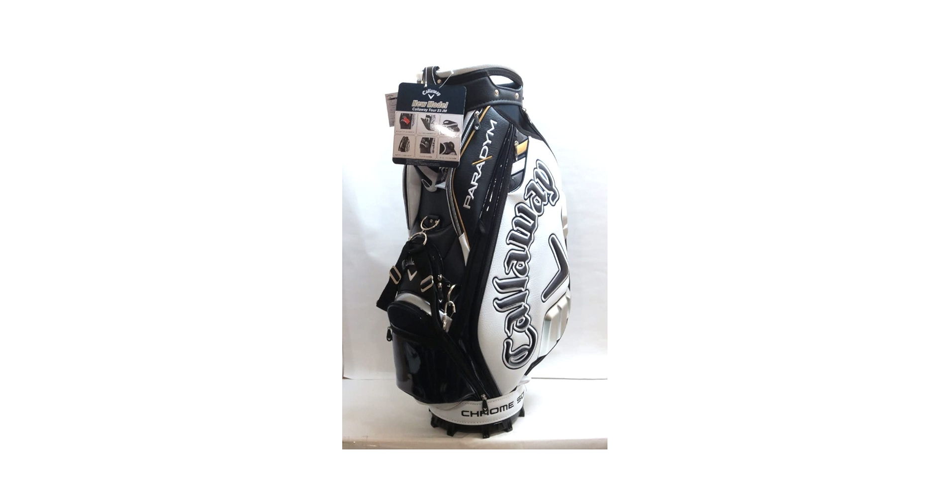 キャロウェイ　Callaway　ホワイトキャディバッグ Callaway キャロウェイ ゴルフバッグ 白 ホワイト キャディ
