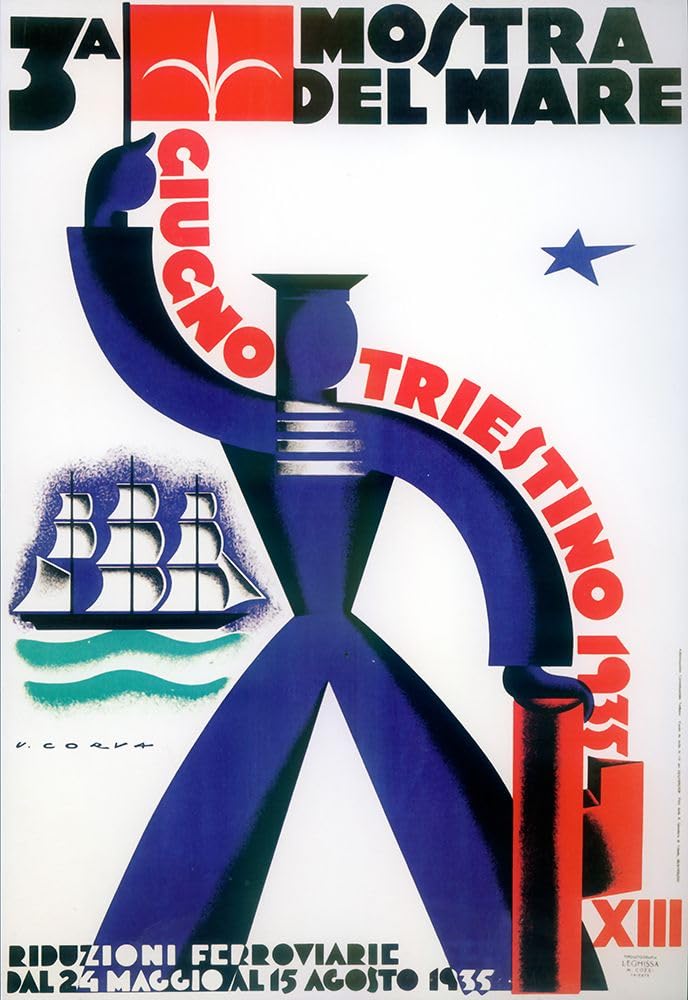 Triestino Poster Stampa - Collezione Apple Vintage (12 x 17)