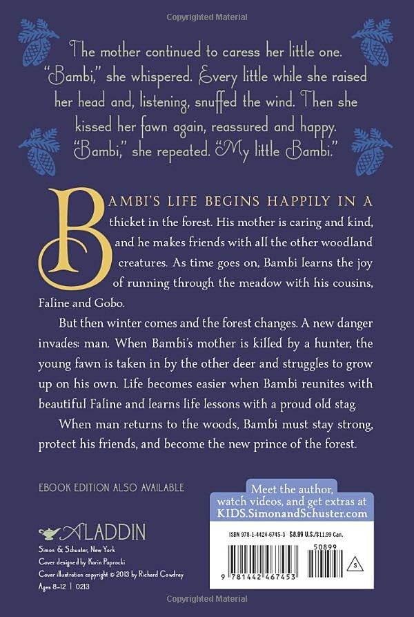 Bambi: A Life in the Woods (Bambi's Classic Animal Tales) - Image 2