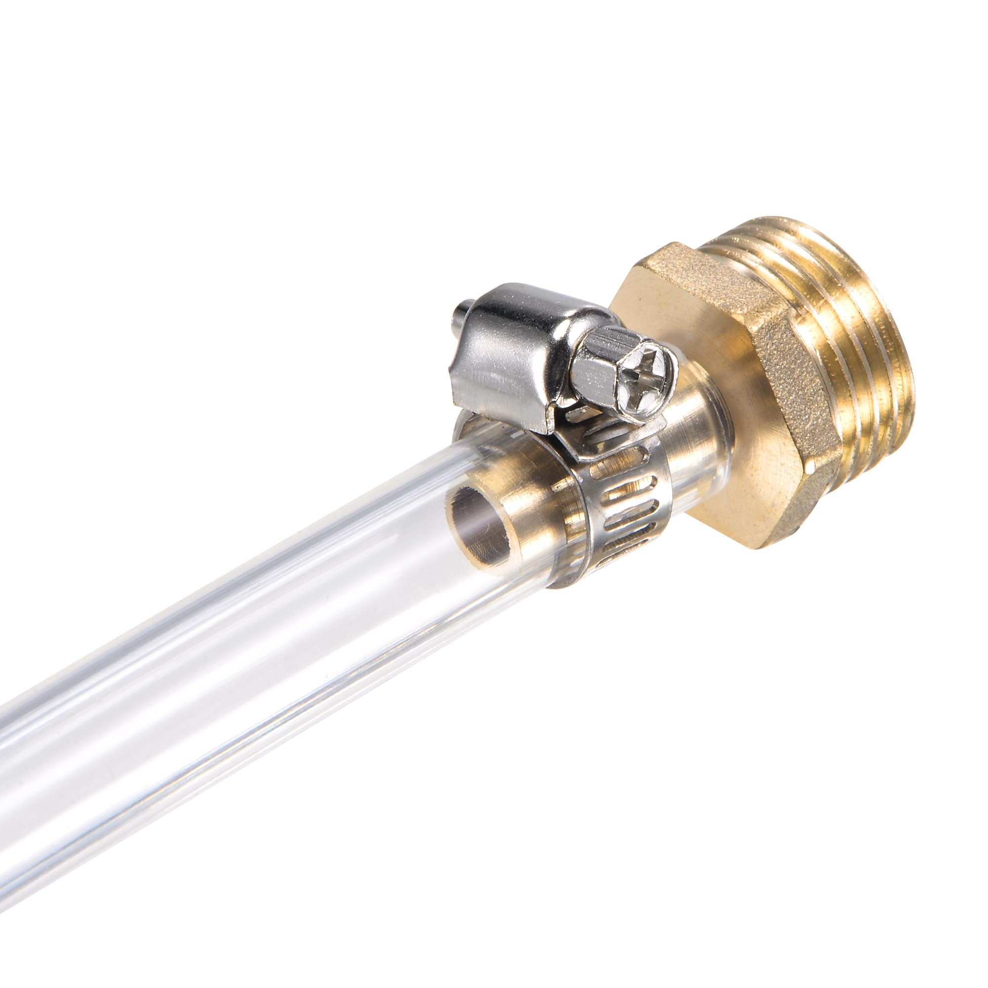 Sourcing Map Raccord Cannelé Tuyau Laiton Connecteur Métrique Mâle