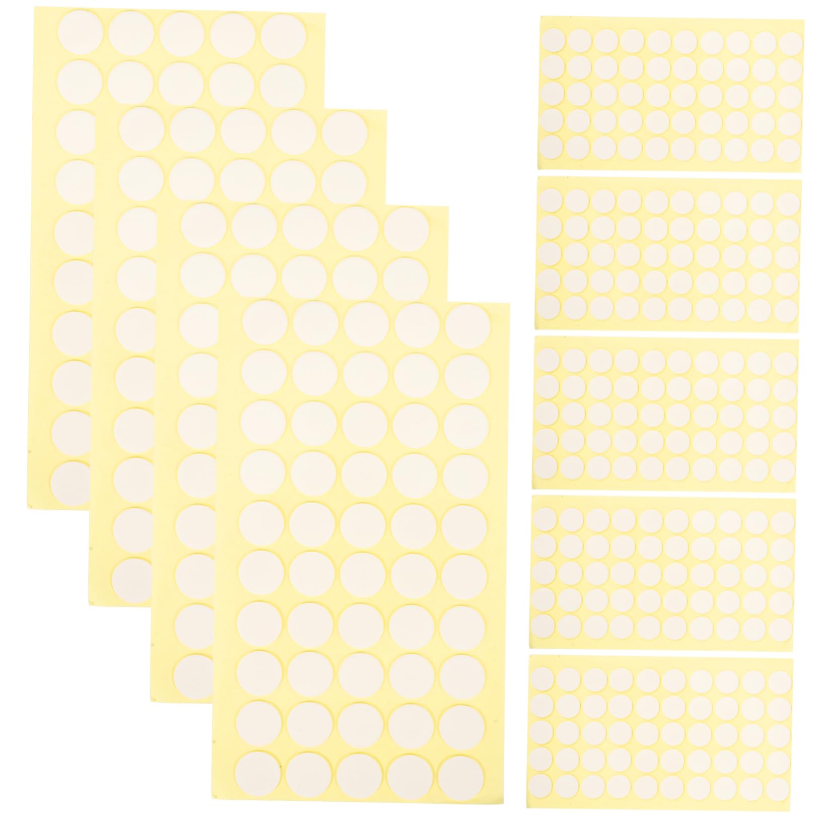 NUOBESTY 1500 Piezas Pegamento De Puntos De Doble Cara Nano Cinta Etiqueta Cinta De Doble Cara Gel Gancho Globos Pegatinas Puntos Adhesivos Removibles Puntos Claros Conectar Póster Acrílico