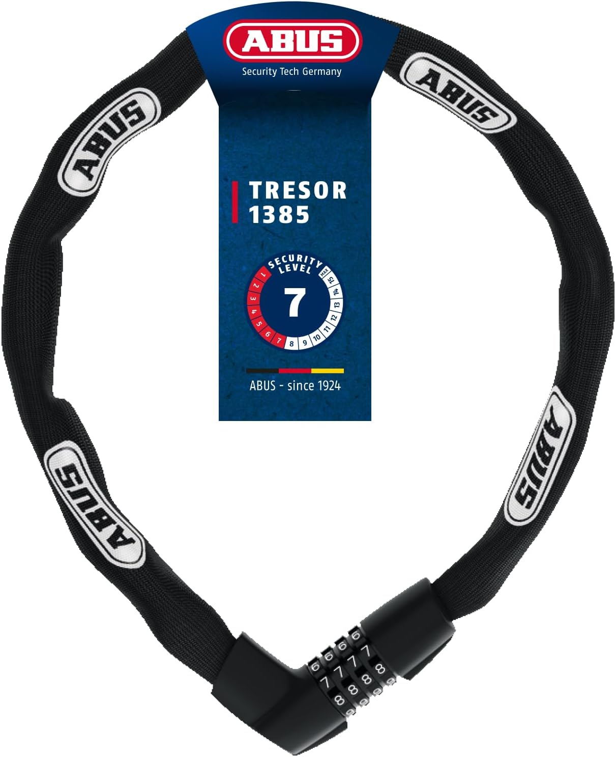 Tresor 1385 Combination Bike Lock
