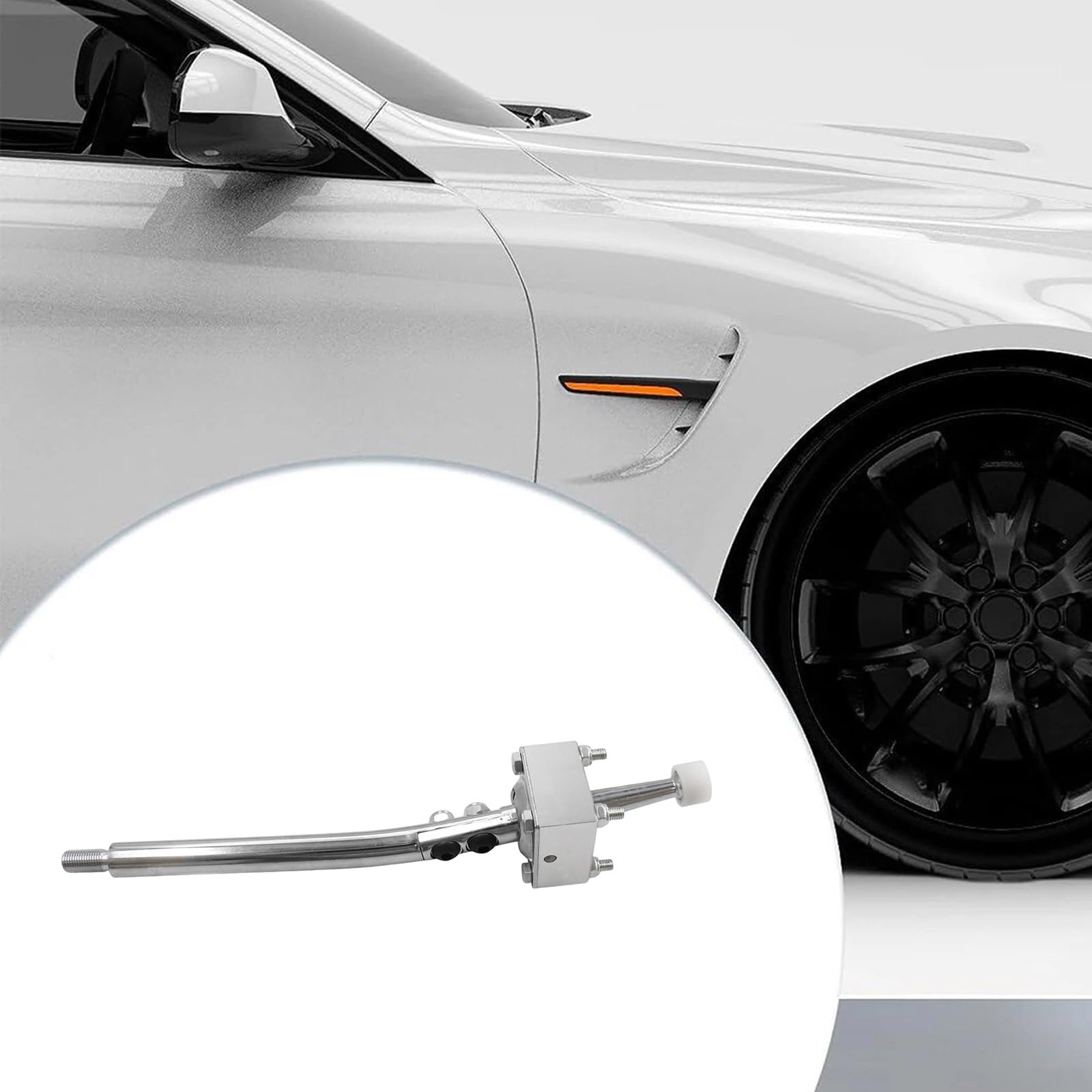 Sostituzione Cambio Manuale in Pezzo Singolo, Gruppo Cambio in Metallo per Riparazione Trasmissione a Corsa Corta, Design Curva con estremità filettata Gruppo ingranaggio Cambio Manuale,