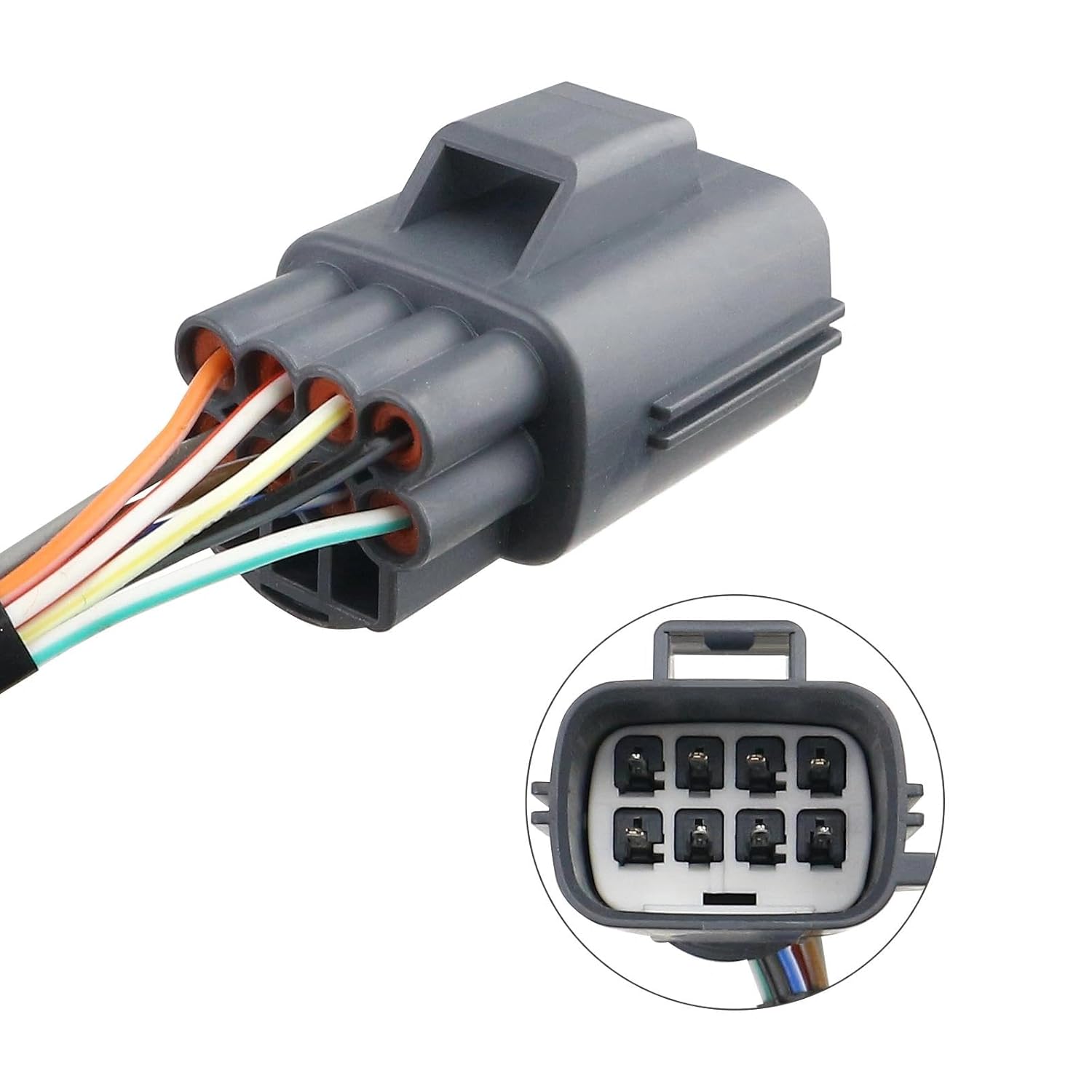 Fascia Wiring Harness Compatible with 2014-2024 RAM 1500 Crew Cab Front Bumper Wire Harness with Park Sensors 68232619AB
