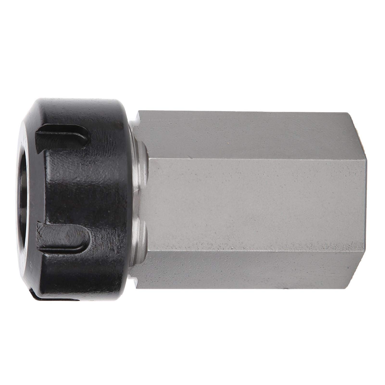 Hex ER25 Spannzangenblock, Chacerls Federhülsenhalter Hex ER25 Spannzangenfutterblock Werkzeughalter für CNC-Drehmaschinen-Graviermaschine