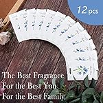 MYARO 12 Packs Linen Scented Sachets for Drawer and Closet, Long-Lasting Sachets Bags Air Freshener Fresh Scents, Potpourri Bags Home Fragrance for Lover - Image 5