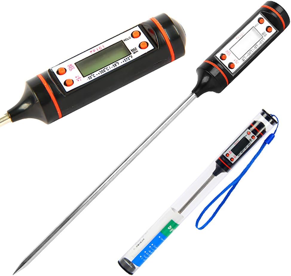 DIGITAL PROBE THERMOMETER FOOD TEMPERATURE SENSOR FOR FOOD COOKING BAKING MEAT