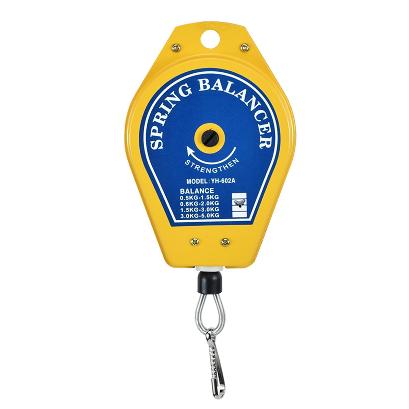 Rohcghc One Color Spring Balancer, Retractable Spring Tool Hanging Holding Equipment, Adjustable Tension, Strong Bearing Capacity(0.6-2Kg)