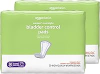 Vista 12 de Yaxa Basics Almohadillas de incontinencia largas para mujer, control de vejiga, posparto, máxima absorción, sin perfume, 60