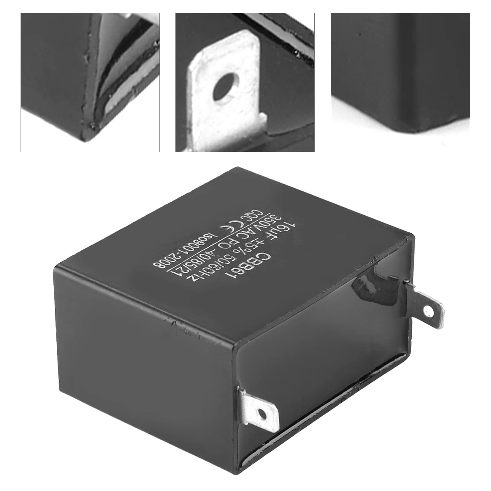 Cbb61 450vac Condensatore Avviamento Motore CBB61 16uF 350V AC - Per Generatori 50/60Hz Ricambio Motori Generatori - Foto 10