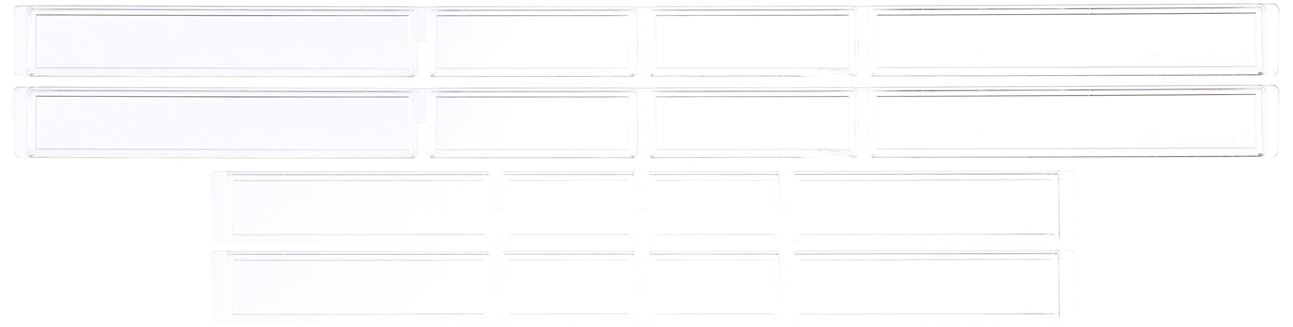 Nakabayashi AS-22S Avante V2 Letter Case, Optional Divider, for A3 Horizontal Drawers, for Shallow Type