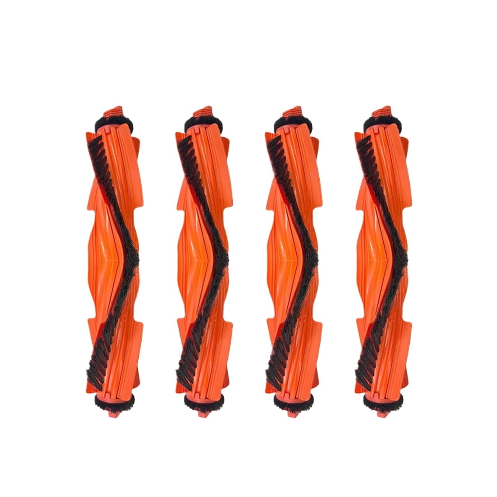 EEZII Main Brush Replacement Parts，Compatible For Xiaomi，S40/OV81,Robot Vacuum Cleaner Accessories(4pcs)