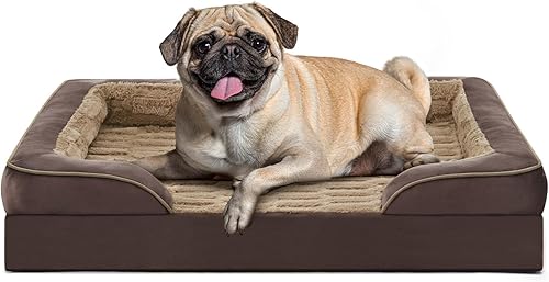 Miniatura 23 de FURTIME Cama ortopédica para perros extra grandes – Sofá cama impermeable XL para perro, cama de espuma de apoyo ultra cómoda con funda extraíble