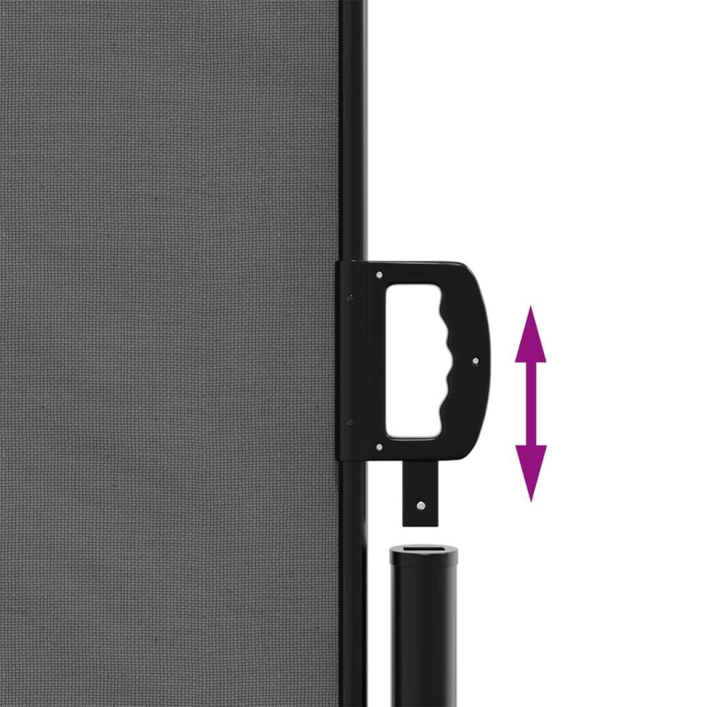 vidaXL Toldo Lateral retráctil Gris Antracita 140x1200 cm