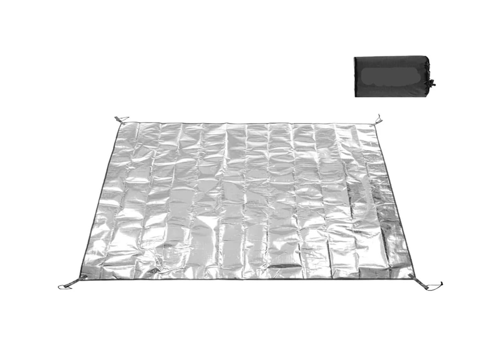 Mata z folii aluminiowej, Folia aluminiowa PE Mata kempingowa Bariera Podłoga Namiot piknikowy