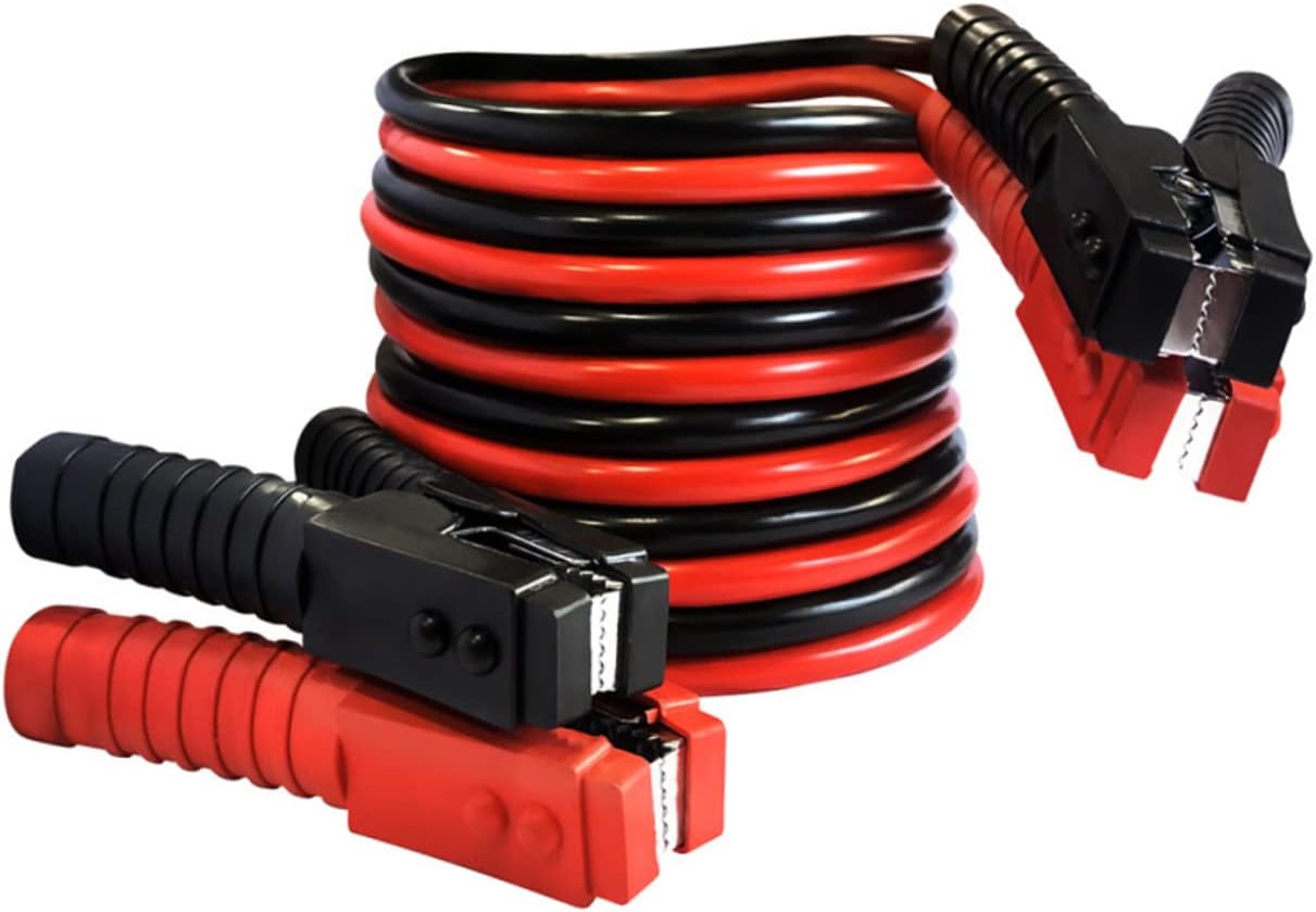 LIFKOME 2500a Heavy Duty Jumper Cables Kit for Suv Car Meters Wire Strong Alligator Clips -crack Excellent Grip for Quick Vehicle Start Assistance