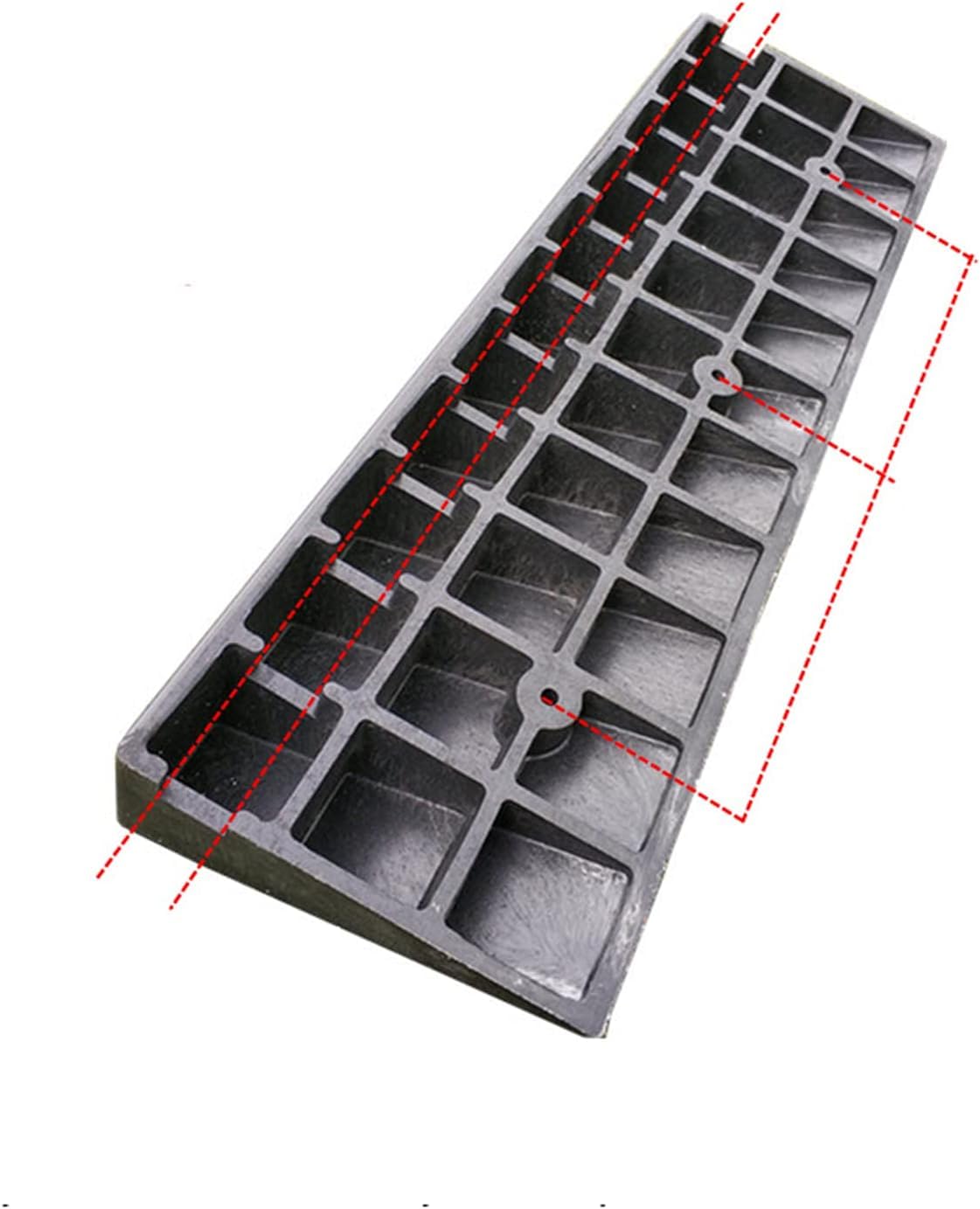 Loading Ramps, Curb Ramp Loading Ramps Rubber Curb Ramp, Anti-Slip Heavy Duty Rubber Curb Ramps Driveway Threshold Ramp for Car Vehicle Motorbike (Size :