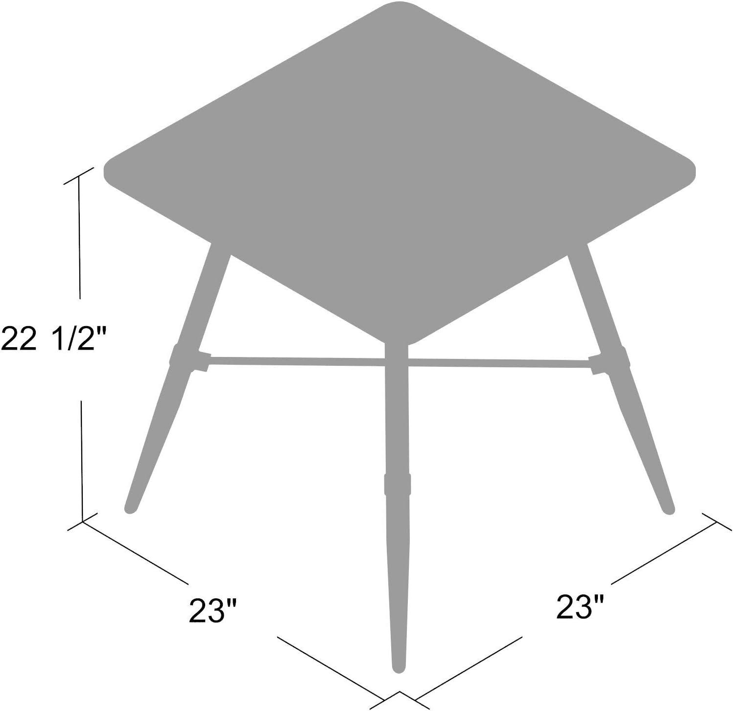 Frее Shірріng оƒƒеr Classic Brands Mid-Century Modern Retro End Table, Distressed White