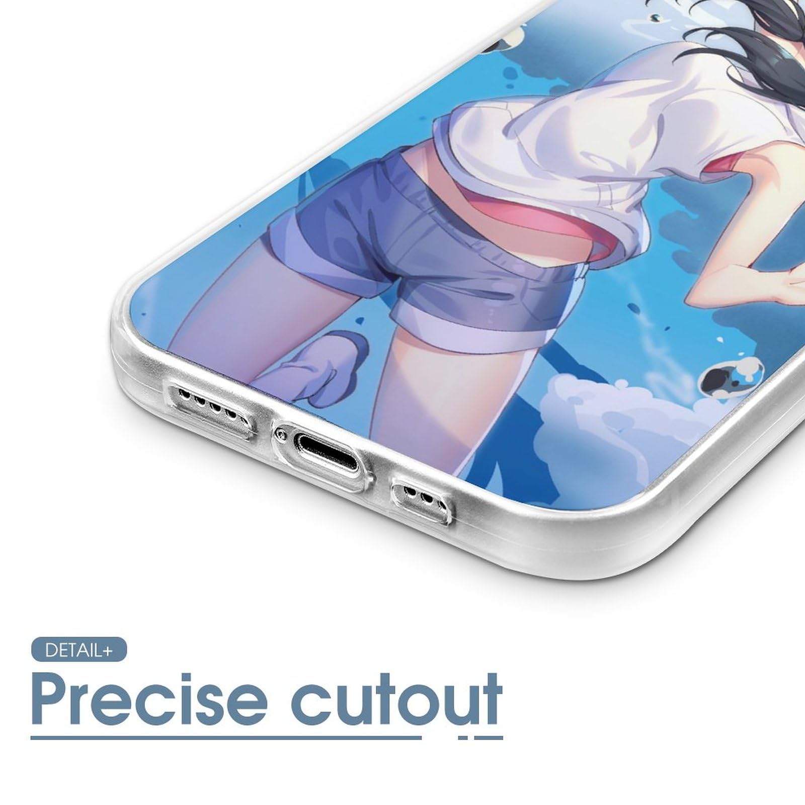 Amazon | iPhone 15 Plus ケース スマホケース 天気の子 天野陽菜 
