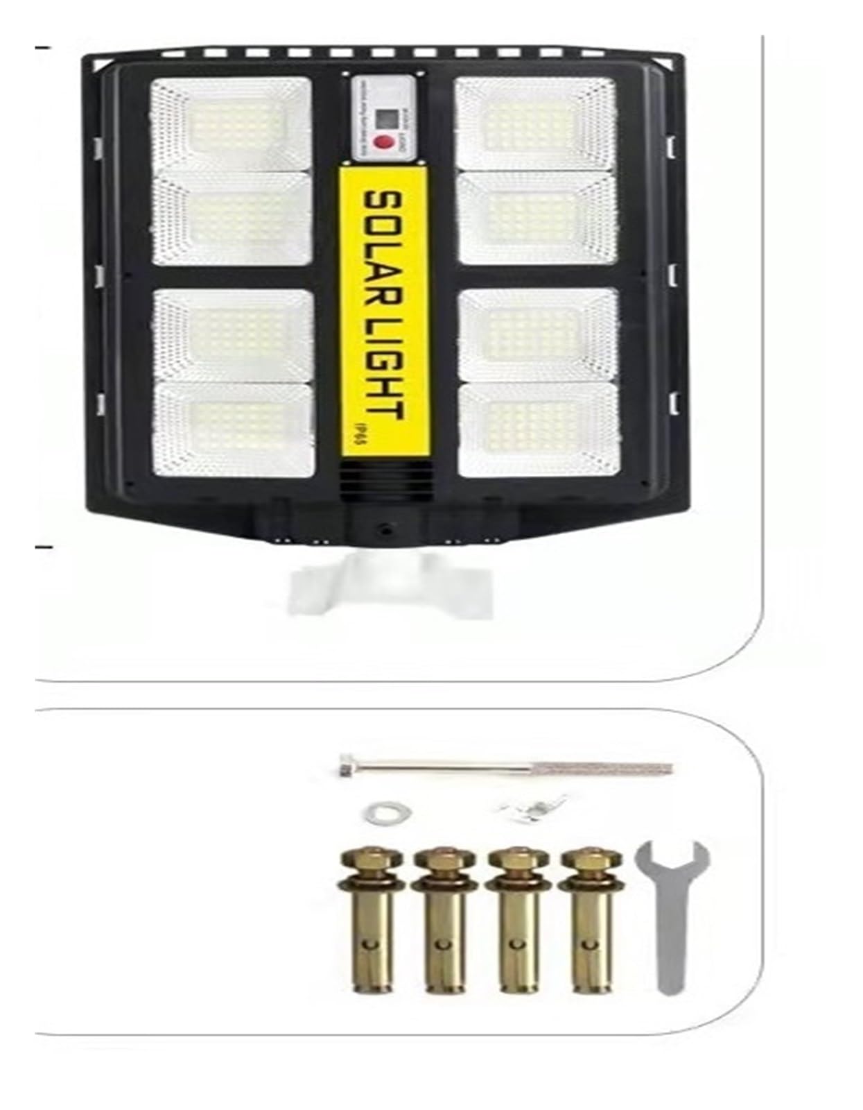 Éclairage extérieur étanche avec lampadaire solaire haute luminosité - 8