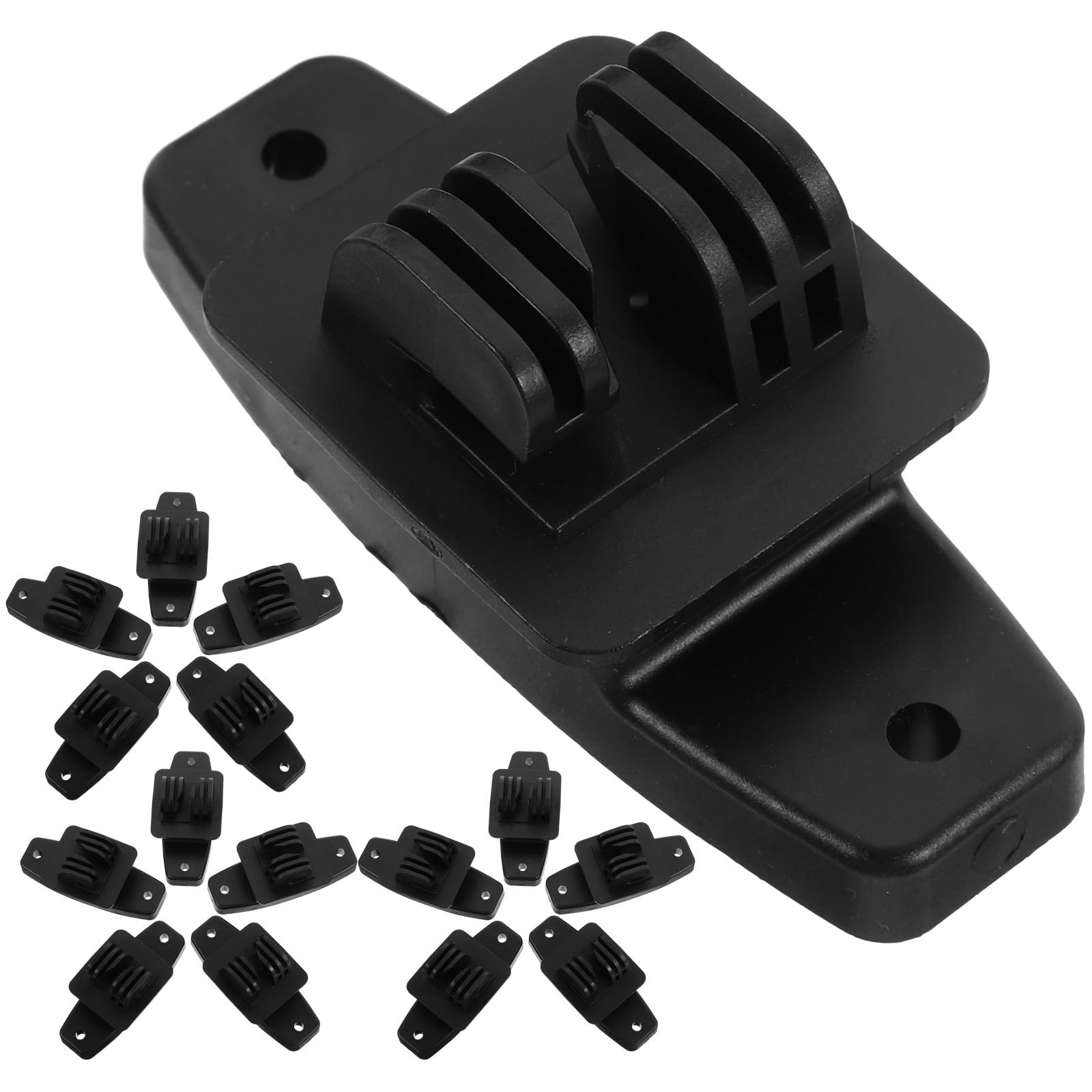 Isolatori per Recinzioni Elettriche in Pp Nero 50 Pezzi Accessori Resistenti Isolanti per Fili a Bassa Dispersione per Recinti Agricoli per Fattorie