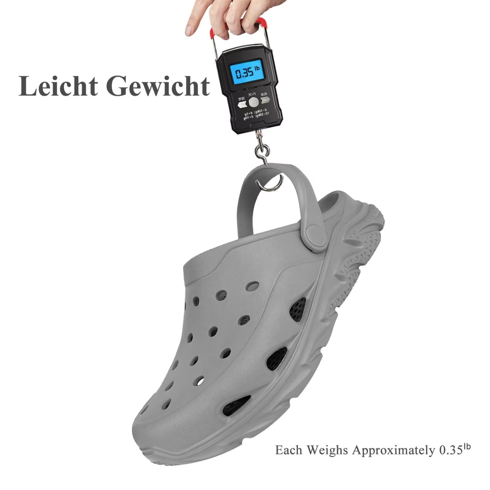 Zuecos de jardín para Hombre y Mujer, Zapatillas de Verano para Playa, Piscina, jardín, Ligeros, de Goma