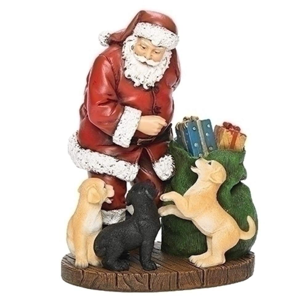 Père Noël Roman 133823 figurine compacte 17,8 cm pour sublimer les petits espaces