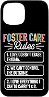 Vista 6 de Foster Care Rules Foster mom Case for iPhone XR