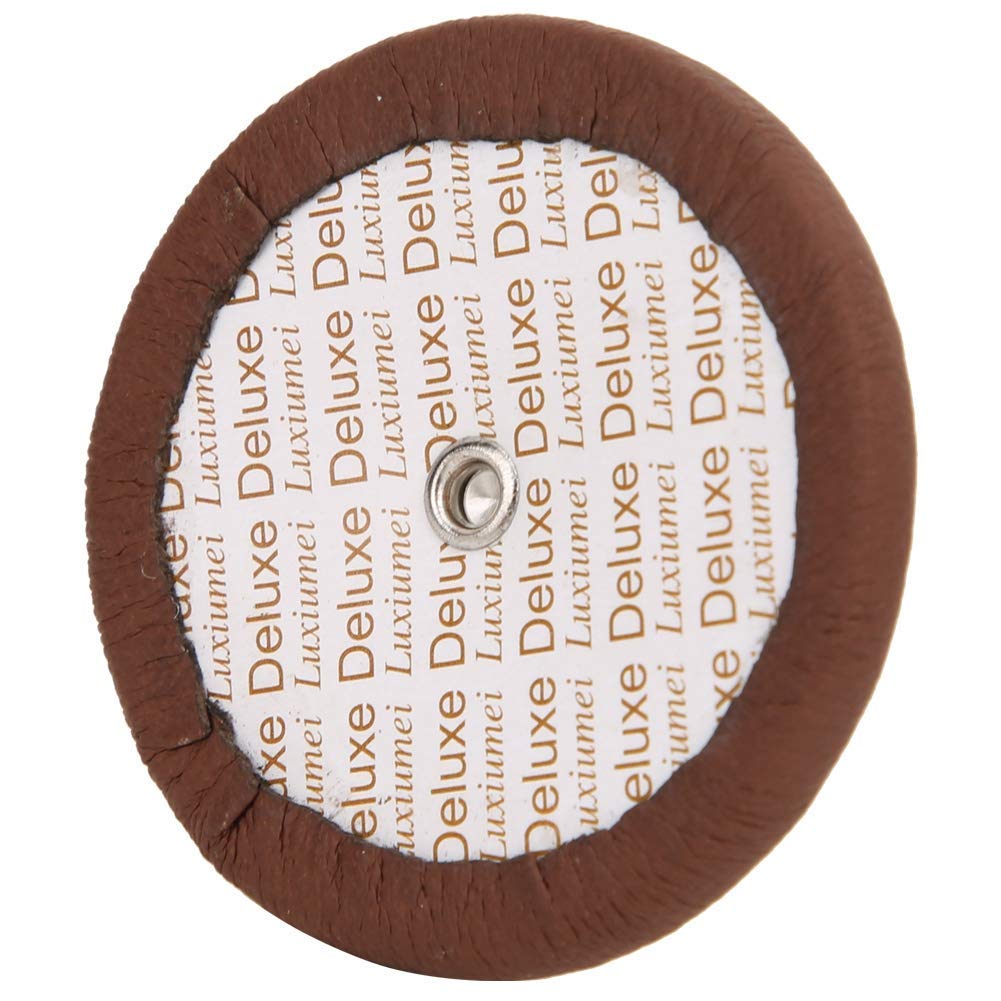 Cuscinetti sassofono, Set 25 pezzi in pelle di agnello multi formato, Accessori sassofono tenore per musicisti professionisti studenti in studio concerto