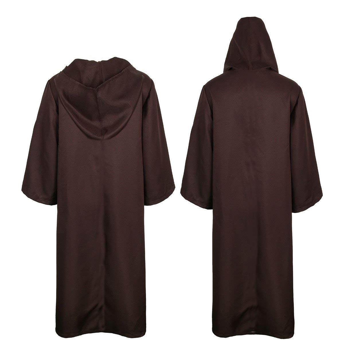 Gothden Kostium na Halloween, dla dorosłych, peleryna, kostium karnawałowy, bluza z kapturem, szata, peleryna do cosplay
