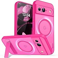 Vista 40 de CANSHN Funda magnética para Google Pixel 9 Pro XL (6.8 pulgadas), mejorada [protección completa de la cámara] [compatible con Magsafe]