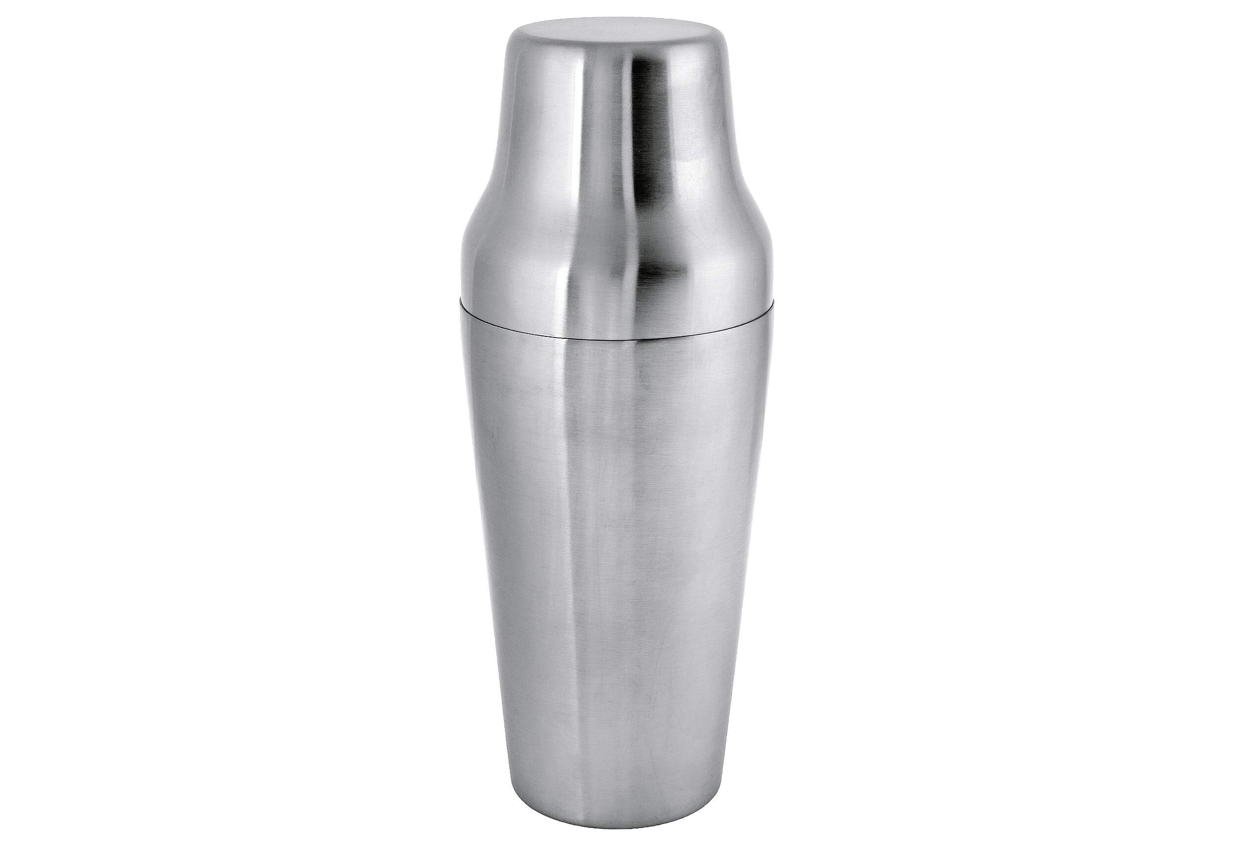 Aps Parisian Shaker Cocktail Shaker/Shaker in Acciaio Inox con Rame Look, capacità: 0,70 Litri