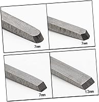 Vista 7 de 12 piezas de tinta pozo de bambú artesanía tallado cinceles de madera tallado maleta rueda de repuesto pequeña muñeca sombreros de carpinteria