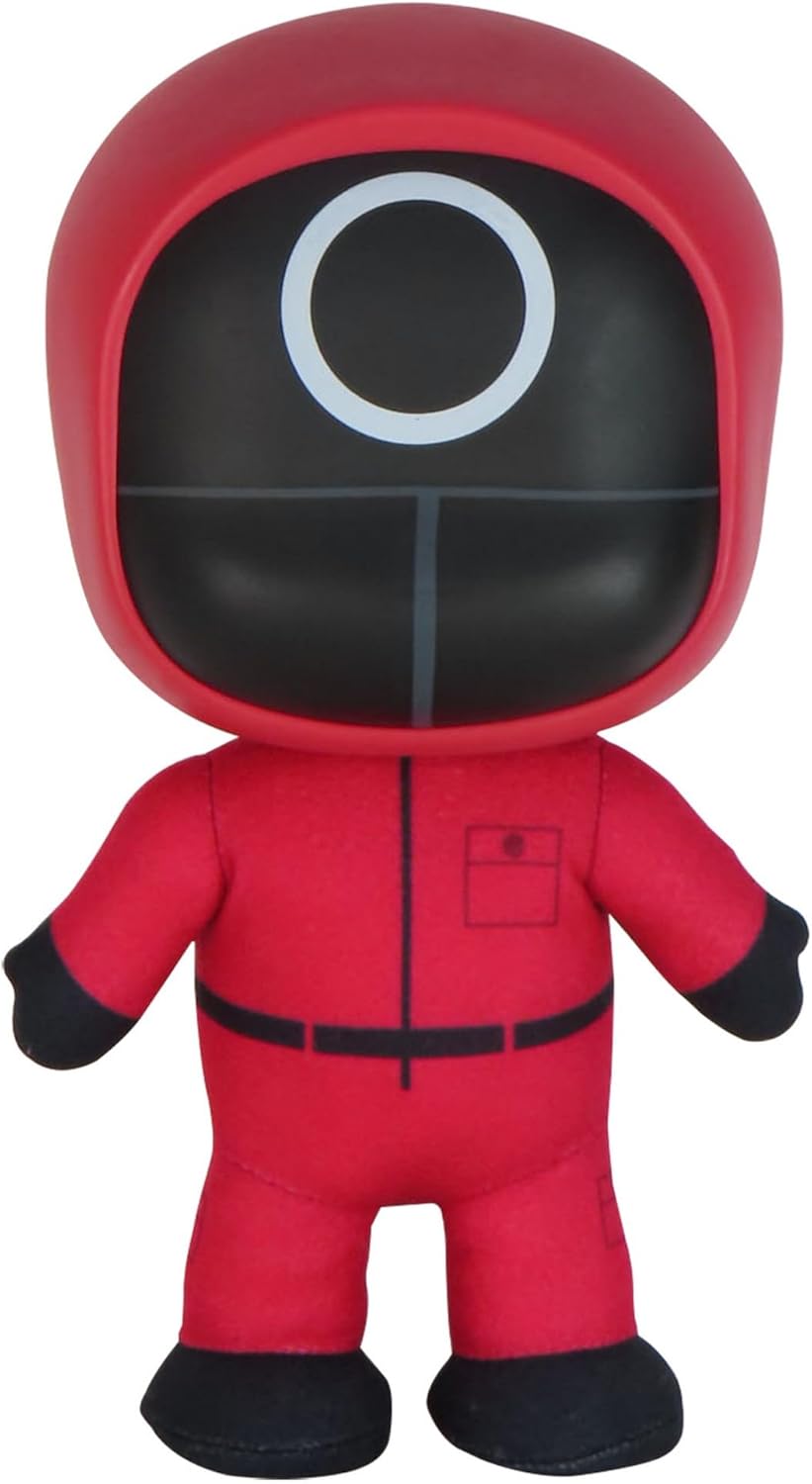 Great Eastern Entertainment Squid Game - Masked Worker (Circle) Figurekey Plush 8" H