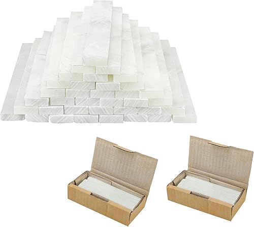 Paquete de 126 lápices de piedras de jabón a granel, lápiz de tiza de esteatita plana, tiza de marcado de soldadura para soldadores, marcas