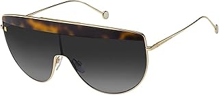 Tommy Hilfiger Dark Gray Gradient Irregular Ladies Sunglasses TH 1807/S 0J5G/9O 99
