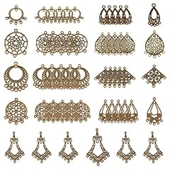 54pcs 9 Style Antique Bronze