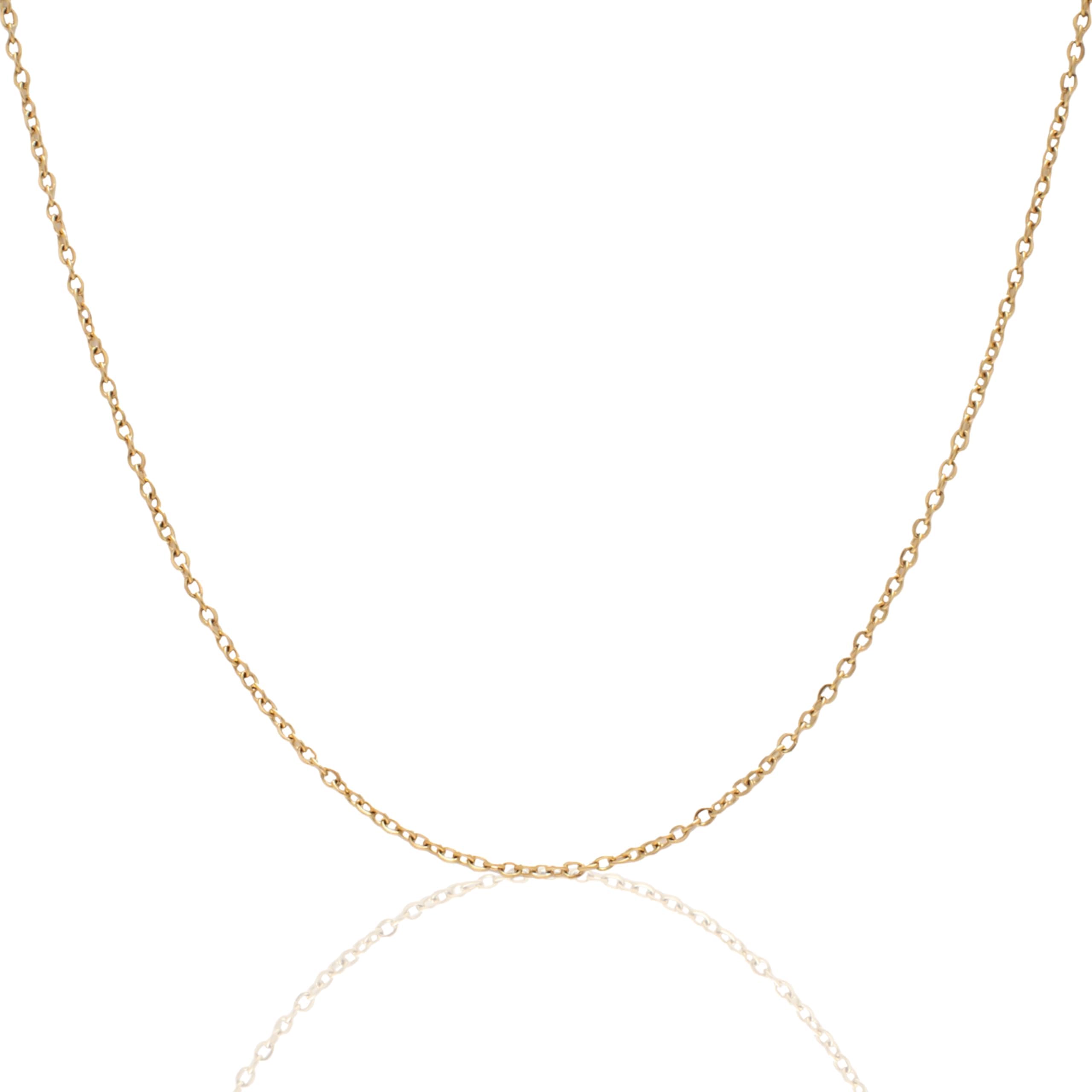 Gold Necklace For Women Trendy Necklace - 14K Golden PVD Coating Waterproof & Sweatproof Non Tarnish Jewelry Chain Necklaces