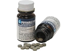 Potable Aqua Water Purification Tablets with PA Plus: Essential Bug-Out Bag Water Purification
