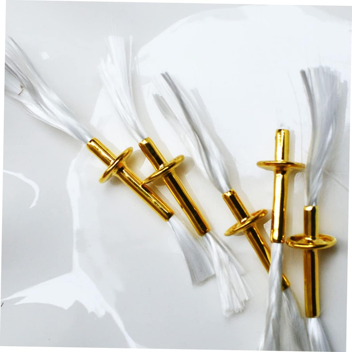 Zerodeko 10pcs Alloy Kerosene Lamp Wick Tubes for Oil Lamp Repair Replacement Wicks for Oil for Home Use and Decorative Lighting