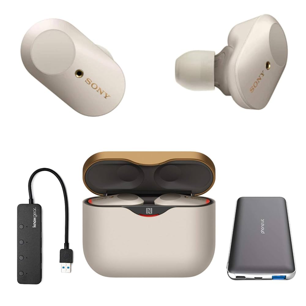 Sony Fones de ouvido WF-1000XM3 com cancelamento de ruído