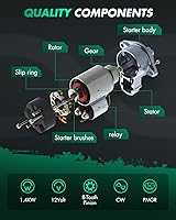 Vista 5 de SCITOO Arranque de motor para MD356178 Arranques Compatible con Chrysler Sebring 2001-2005, Dodge Stratus 2001-2005, Mitsubishi Eclipse 2000
