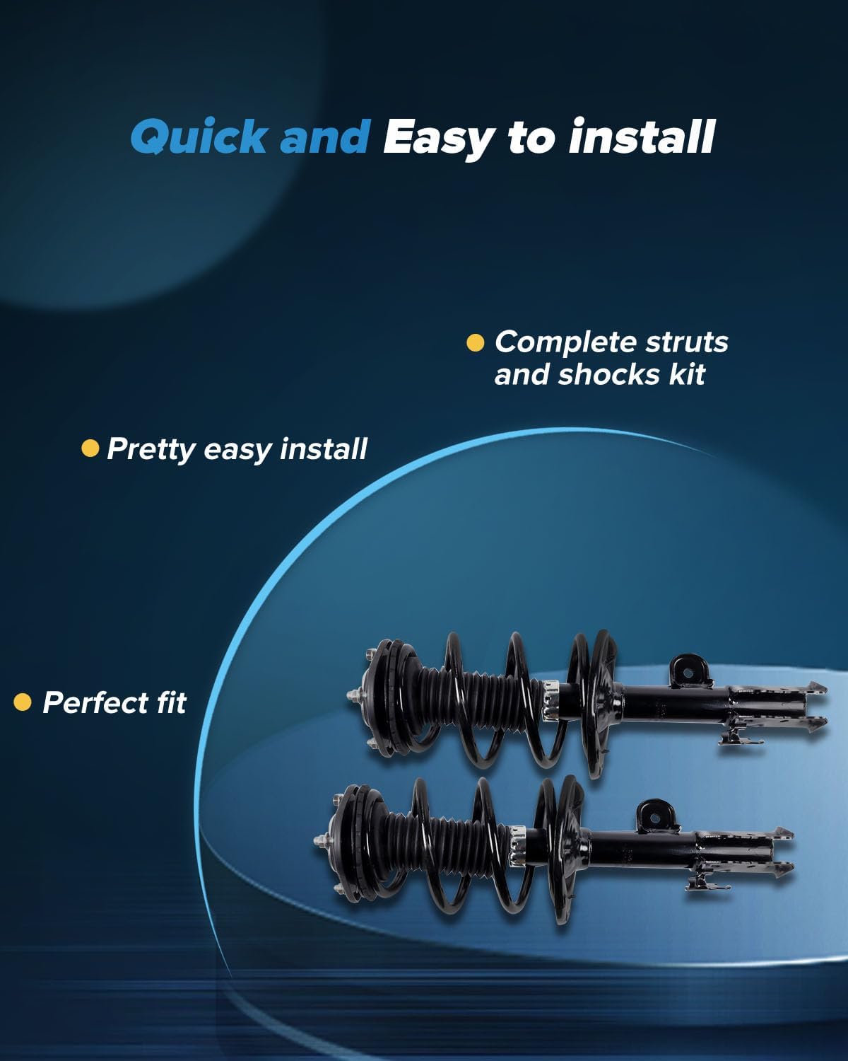 Struts Shock suspension kit for 2006 2007 2008 2009 2010 2011 2012 for Toyota RAV4 Complete Struts Assembly Control Arm and Ball Joint Assembly shock absorber kit 14 Pcs