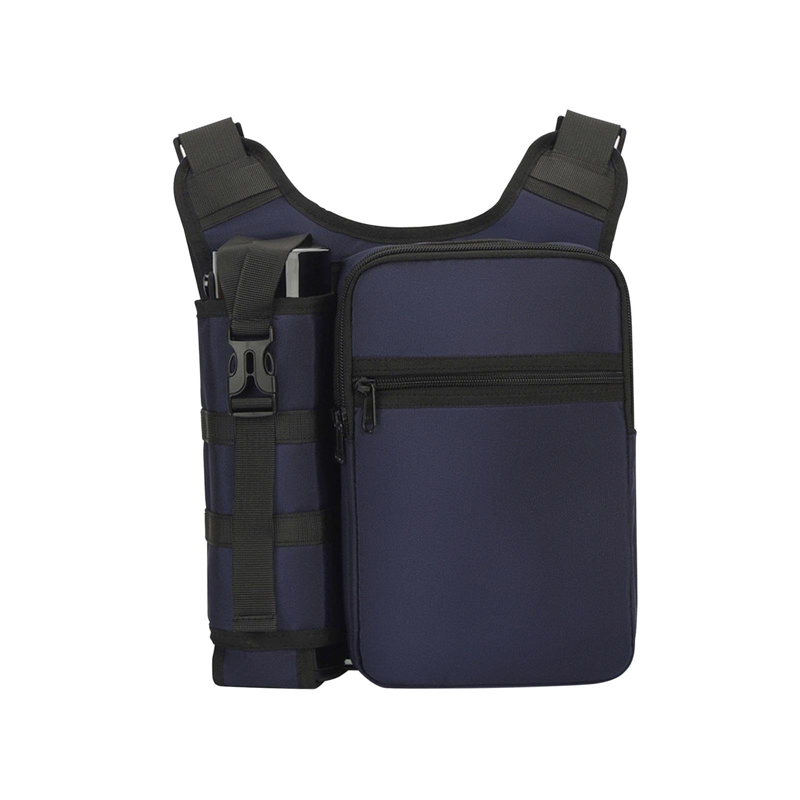Crossbody Bag Adjustable Shoulder Strap Sling Bag for Travel Camping Outdoor Blue-image-14
