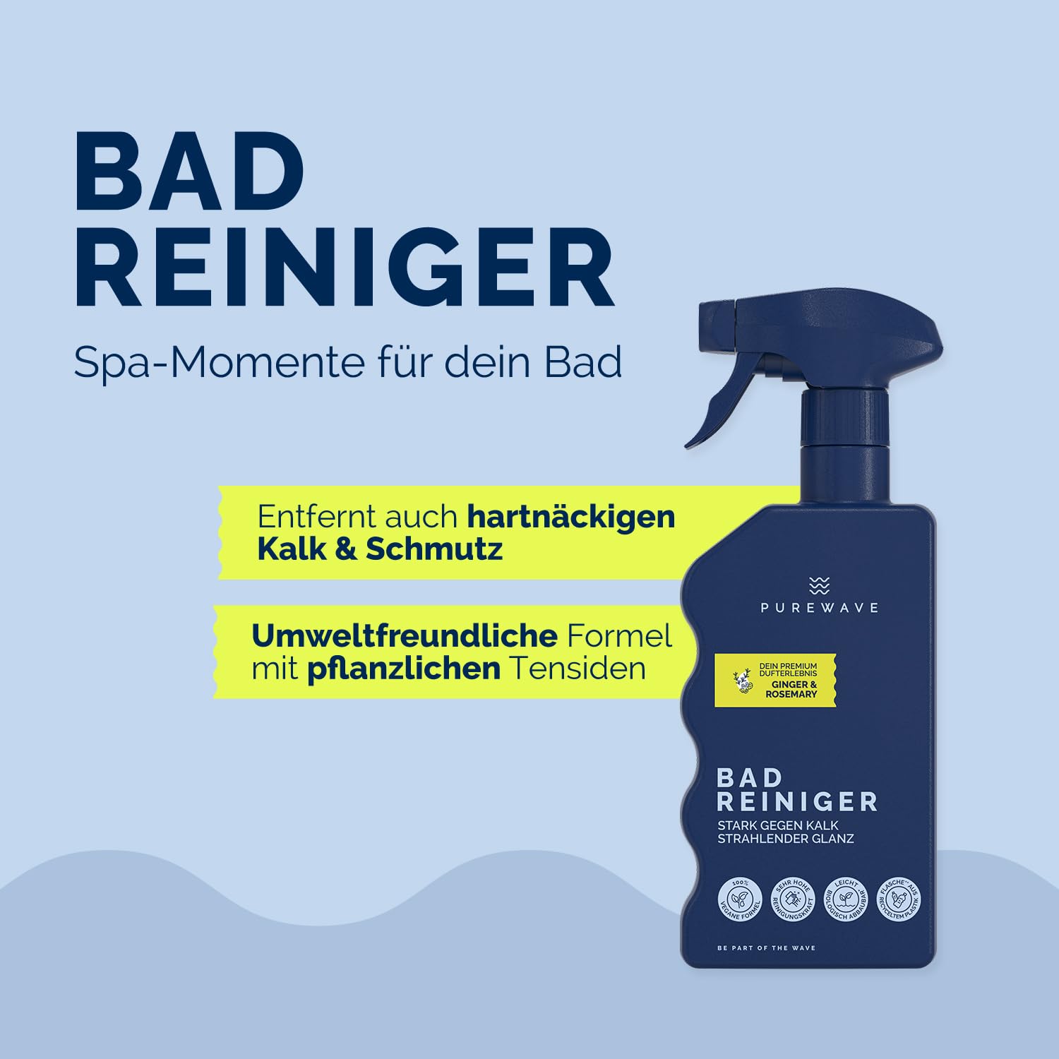 PUREWAVE Starter-Set All-in-One – Nachhaltige Reinigungslösungen für Haushalt und Gewerbe