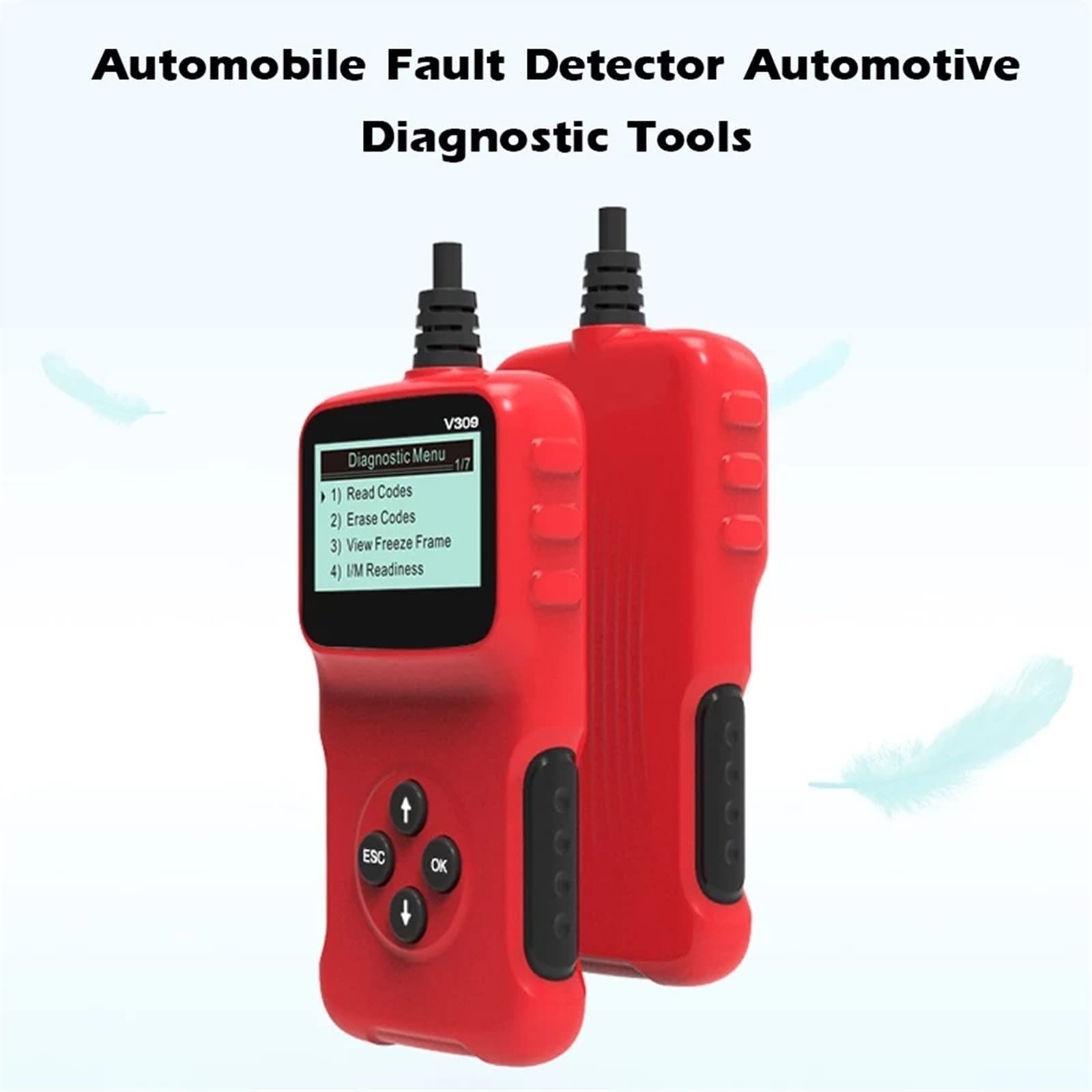 V309 Car Auto Fault Diagnostic Scanner OBD OBD2 ELM - 327 Czytnik Kodów Check Tool